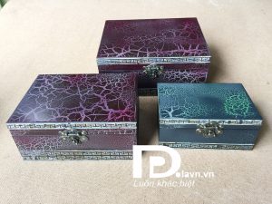 Hộp sơn mài giả cổ