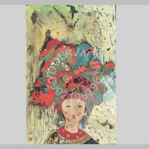 Tranh sơn mài nét đẹp miền sơn cước