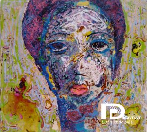 Tranh sơn mài tâm sự