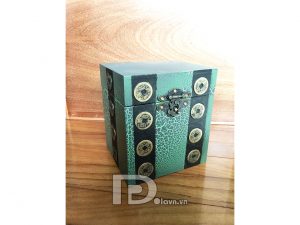 Boxes lacquered antique mosaic